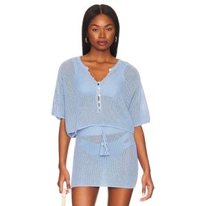 L*Space Coast is Clear Skirt in Aura, Size Small